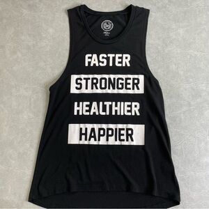 SO Black Motivational Muscle Tee